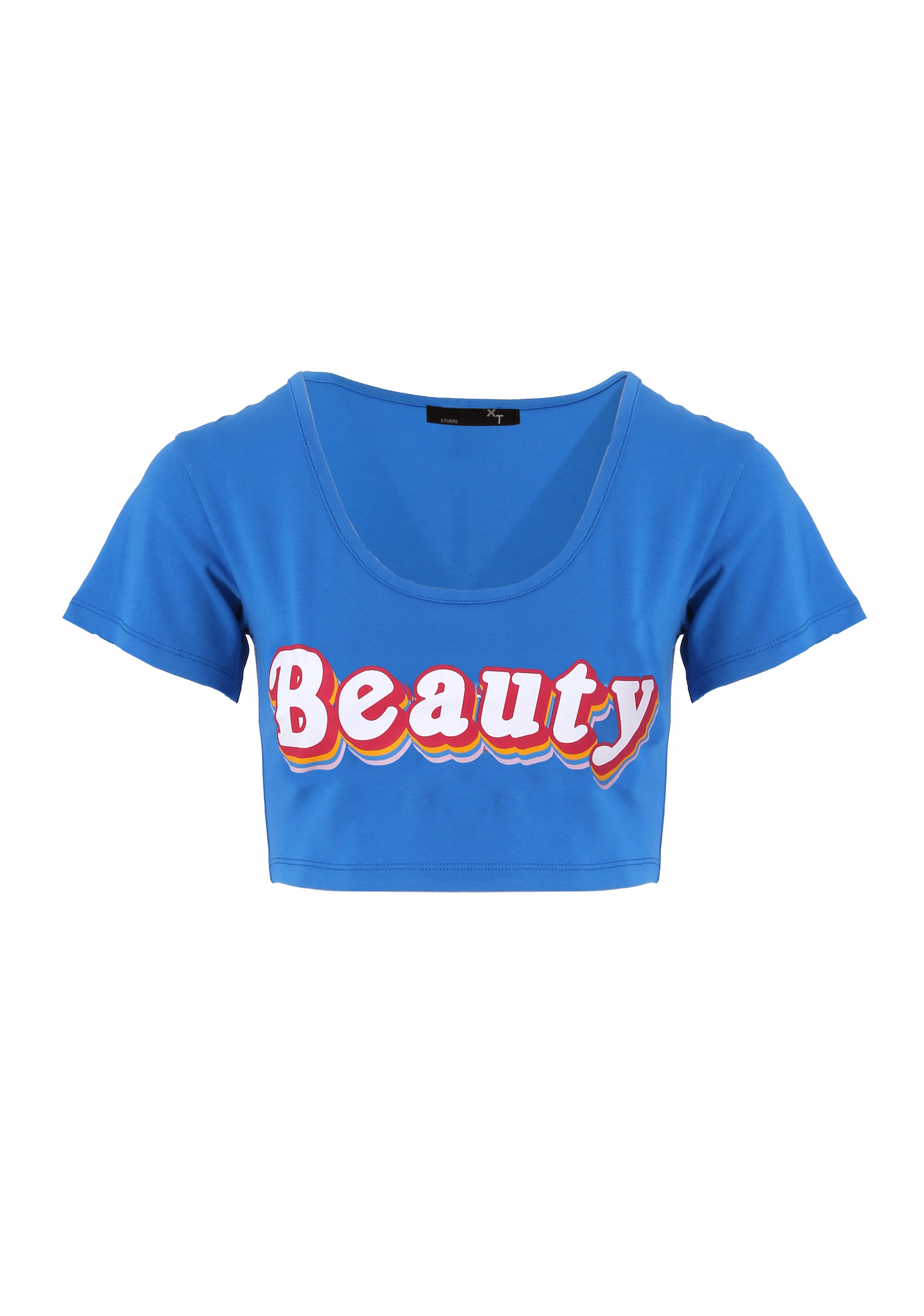 T-Shirt cropped stampa beauty XT STUDIO X124ST3016J401N5-S06